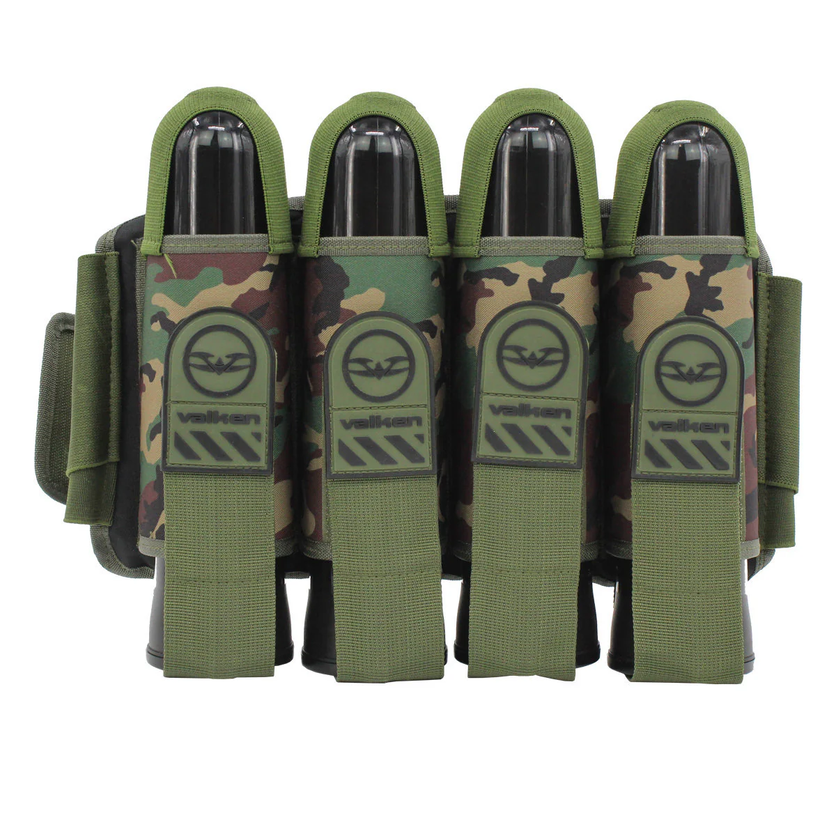 Valken Alpha 4 Paintball Harness - Camo | Paintball Pod Harness | Green Camo