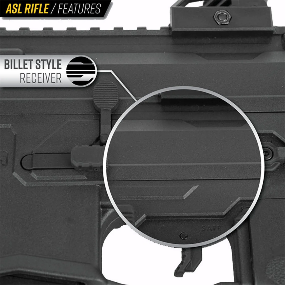 Valken Asl+ Foxtrot45 Aeg Rifle - Image 14