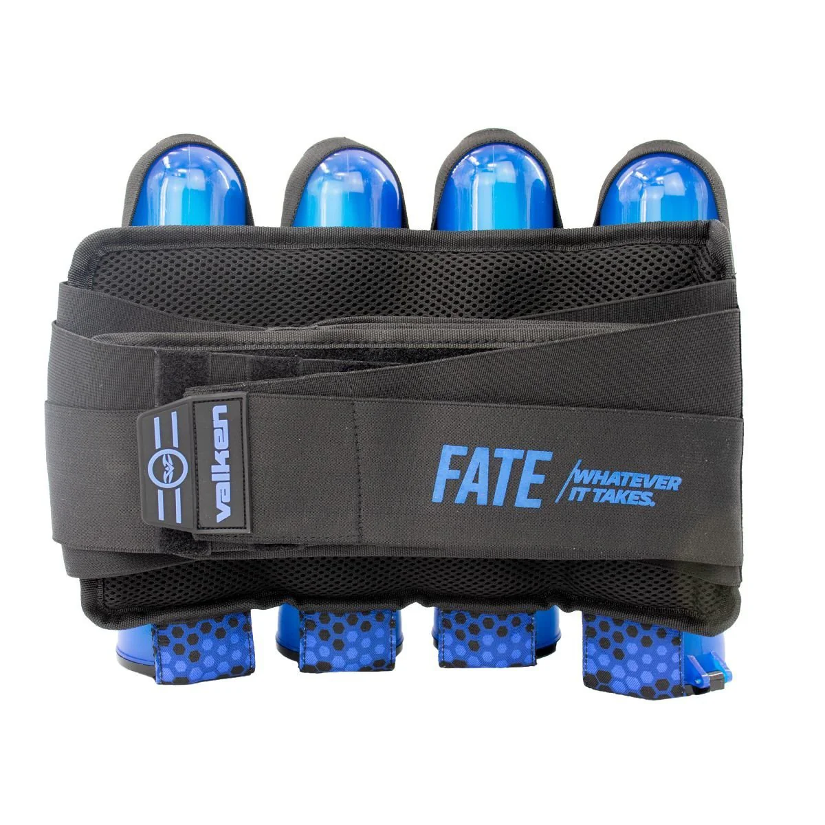 Valken Fate Gfx 4+3 Paintball Harness - Digi Tiger Blue Camo | Paintball Pod Harness - Image 2