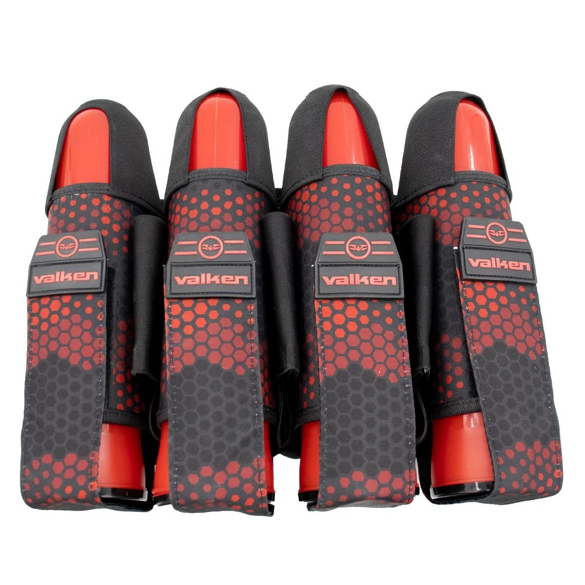 Valken Fate Gfx 4+3 Paintball Harness - Digi Tiger Red Camo