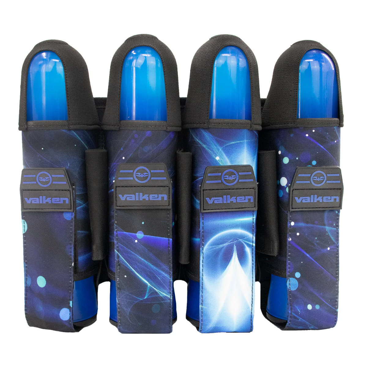 Valken Fate Gfx 4+3 Paintball Harness - Plasma Blue - Image 3