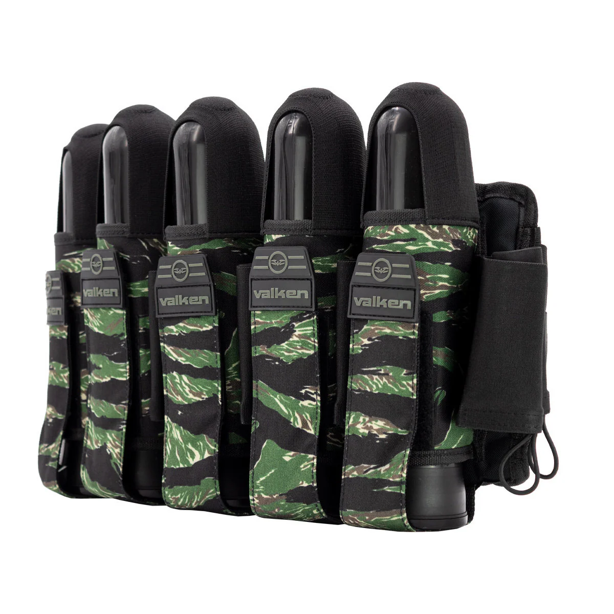 Valken Fate Gfx 5+8 Paintball Harness - Tiger Stripe | Paintball Pod Harness - Image 3