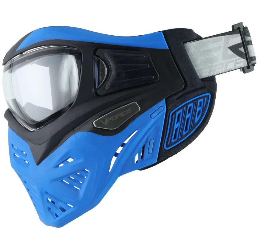 Vforce Grill 2.0 Blue/Black Paintball Mask | Shop Paintball Goggles | Vforce - Image 4