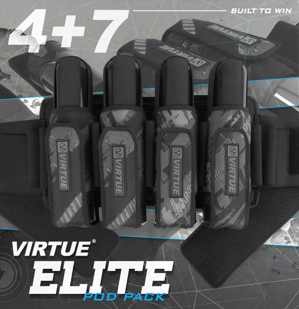 Virtue Elite Pack - 4+7 Graphic Black - Image 2