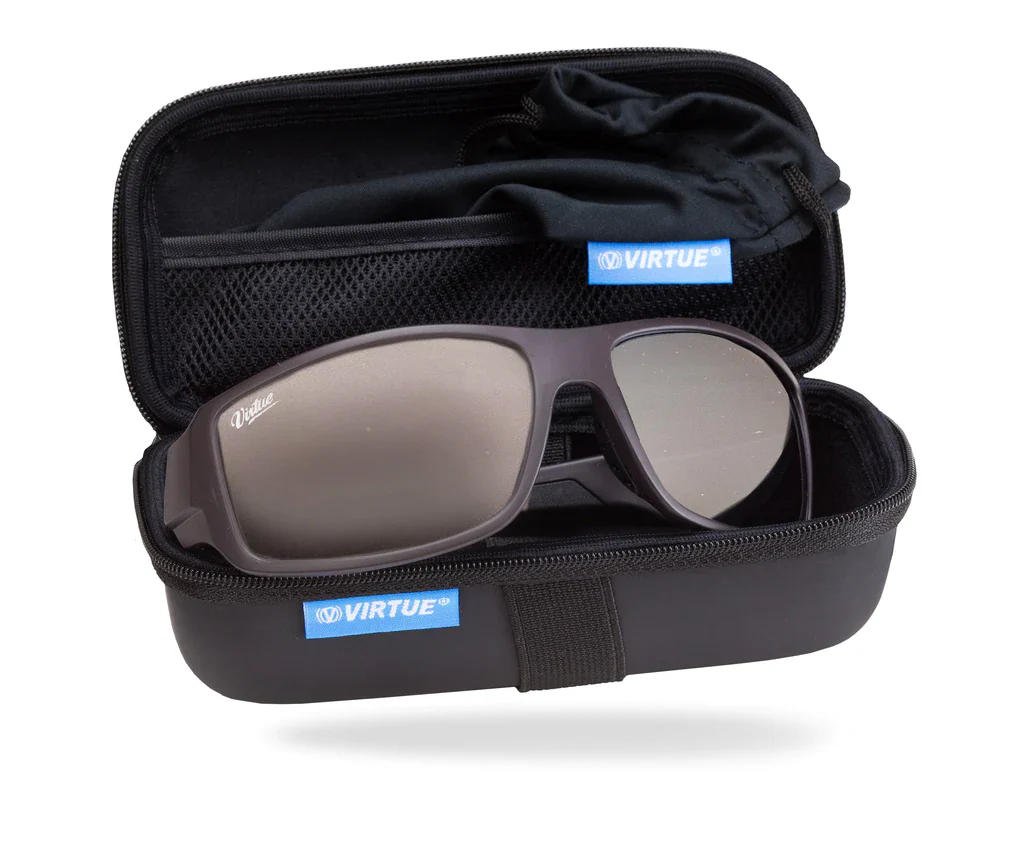 Virtue V-Guard Polarized Sunglasses - Black Mirror - Image 3