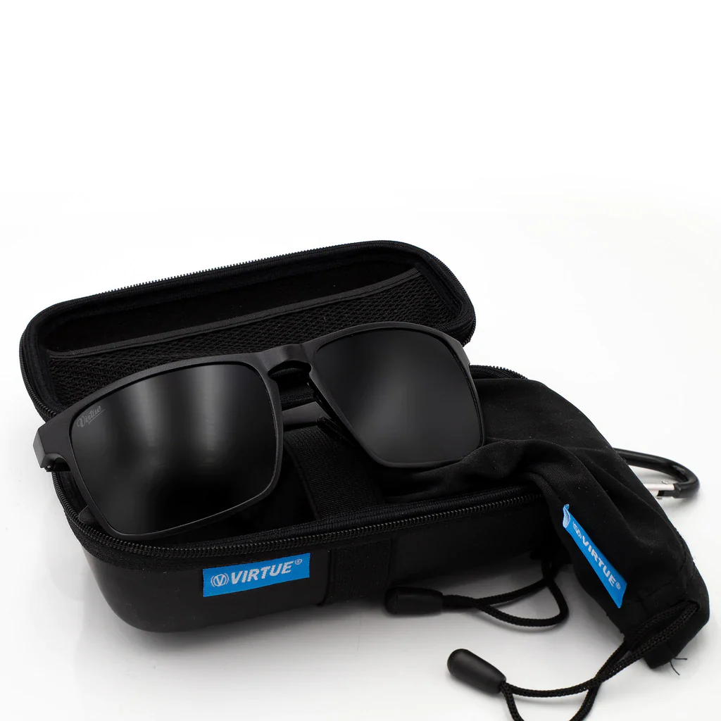 Virtue V-Inertia Polarized Sunglasses - Smoke Black - Image 3