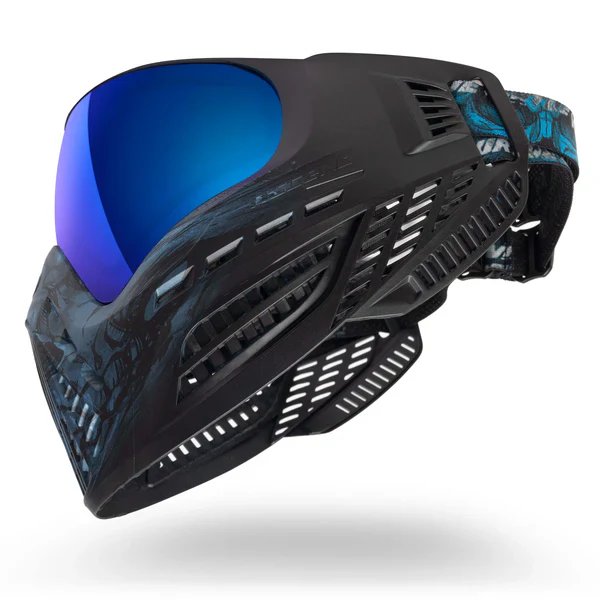 Virtue VIO Ascend Goggle - Cyan Skull - Image 3