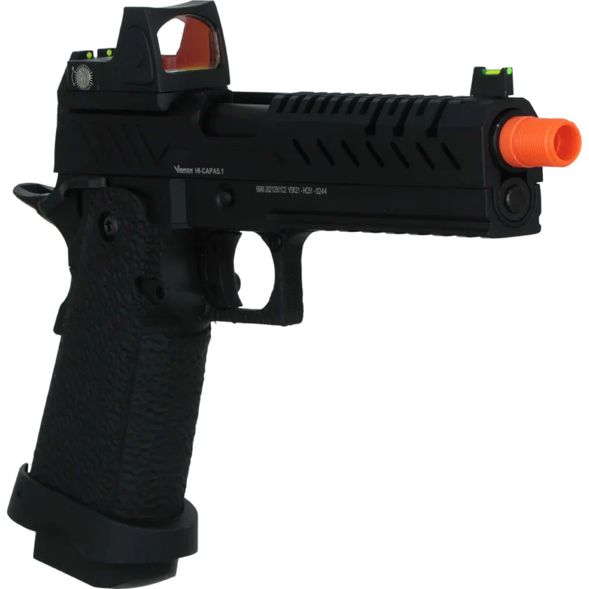 Vorsk Hi-Capa 5.1 Gbb Black + Bds | Shop Airsoft Pistol - Image 3